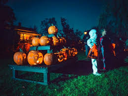 Halloween in Greenfield Village for Local Latina Couple