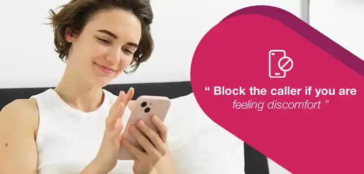 Report Annoying Chat Line Callers